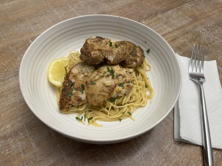 Lemon Butter Chicken Thighs