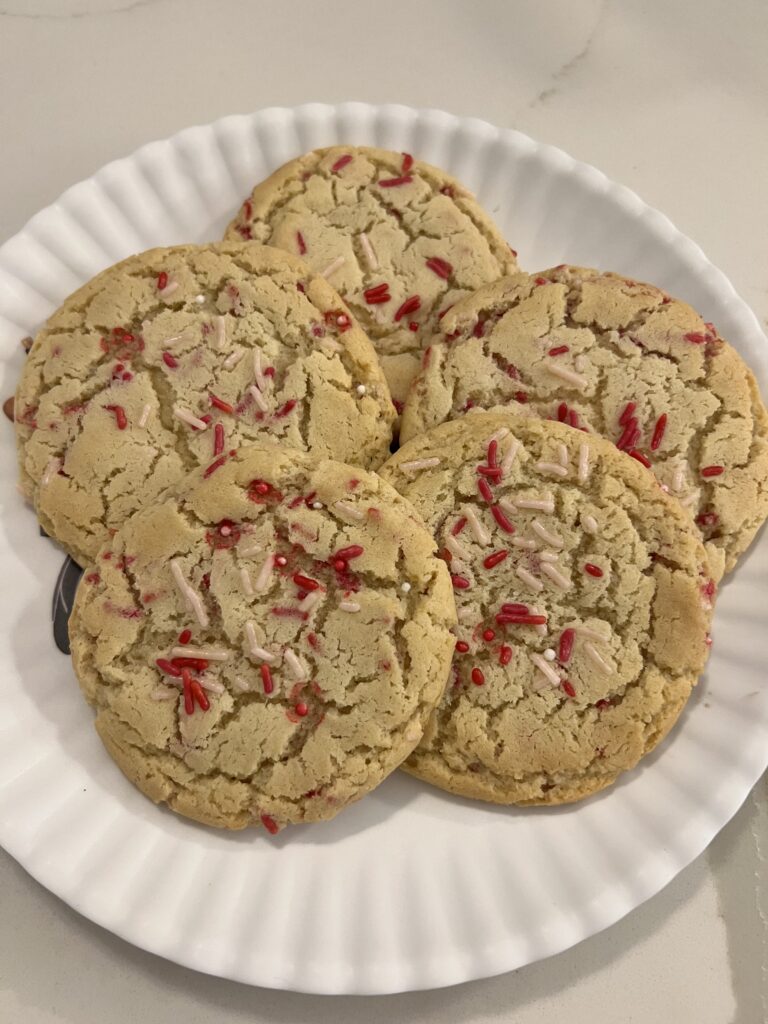 Sprinkle Sugar Cookies