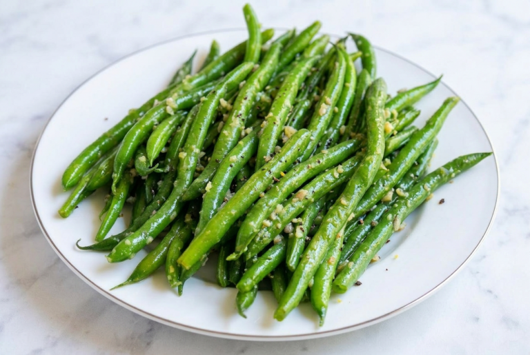 Sauteed Green Beans with Garlic