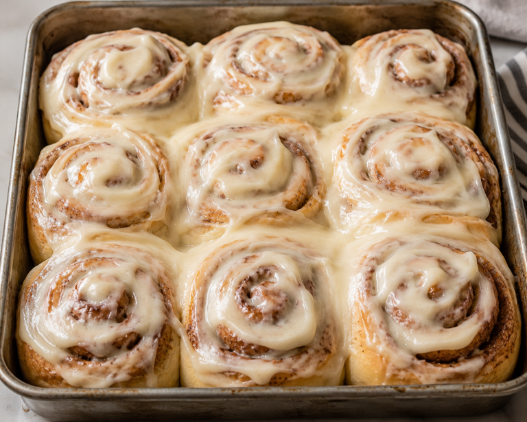 Cinnamon Rolls with Cream Cheese Icing
