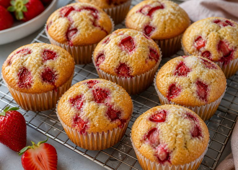 Strawberry Muffins